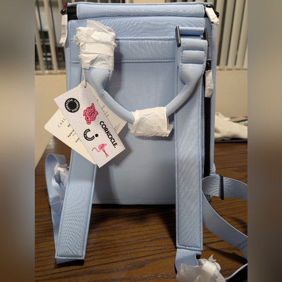 Corkcicle Eola Bucket Bag Periwinkle Neoprene Insulated/Water & Leakproof - Picture 11 of 15